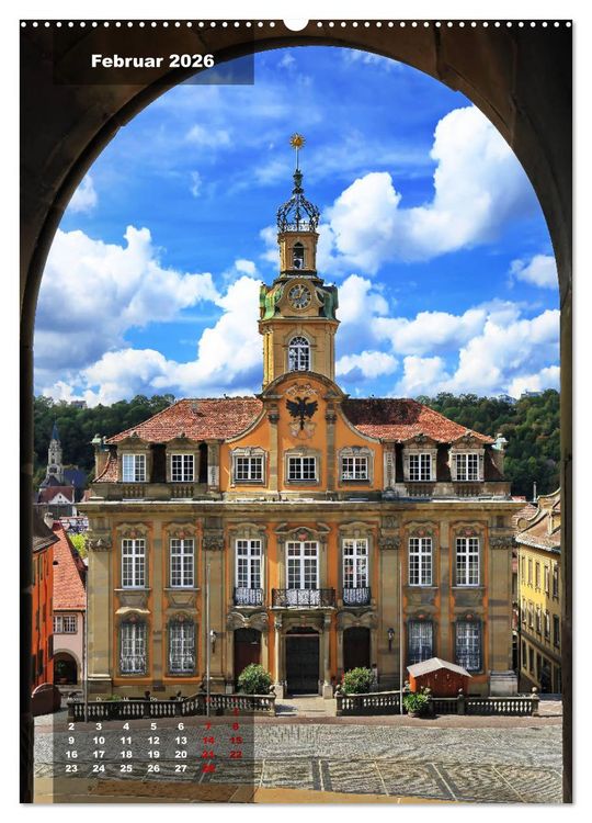 Produktbild: Kulturstadt Schw&auml;bisch Hall (hochwertiger Premium Wandkalender 2026 DIN A2 hoch), Kunstdruck in Hochglanz