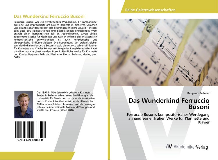 Produktbild: Das Wunderkind Ferruccio Busoni