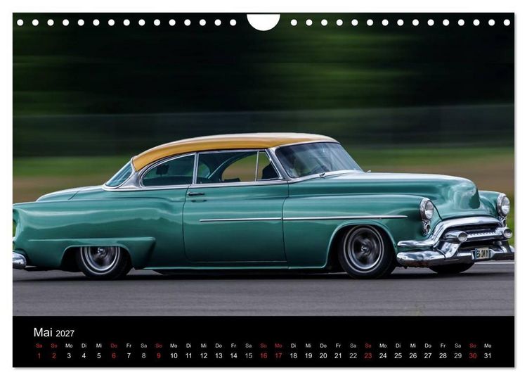 Produktbild: Faszination Oldtimer und Autolegenden (Wandkalender 2027 DIN A4 quer), CALVENDO Monatskalender