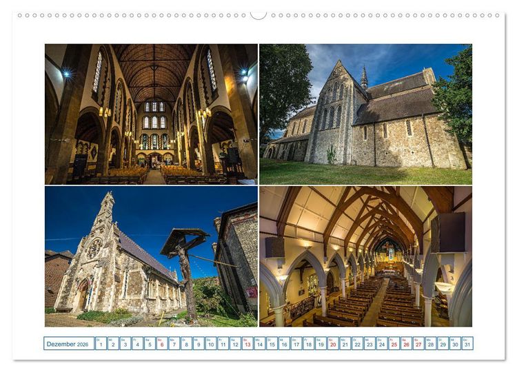 Produktbild: Dover - Tor zu England (hochwertiger Premium Wandkalender 2026 DIN A2 quer), Kunstdruck in Hochglanz