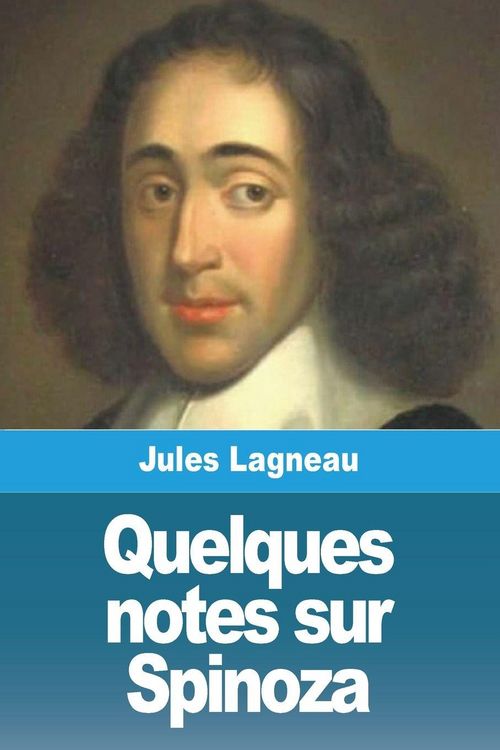Produktbild: Quelques notes sur Spinoza