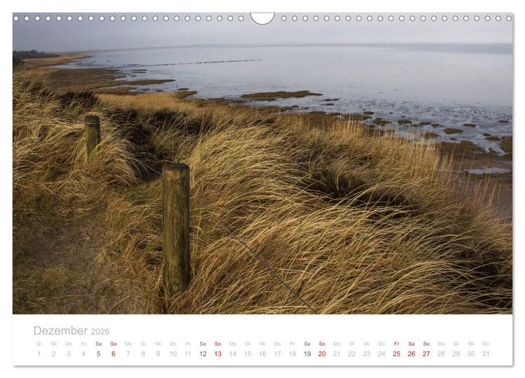 Produktbild: Sylt im Herbst (Wandkalender 2026 DIN A3 quer), CALVENDO Monatskalender