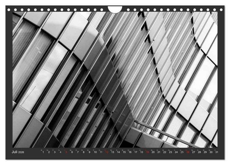 Produktbild: Architektur - Fassaden im Detail 2026 (Wandkalender 2026 DIN A4 quer), CALVENDO Monatskalender
