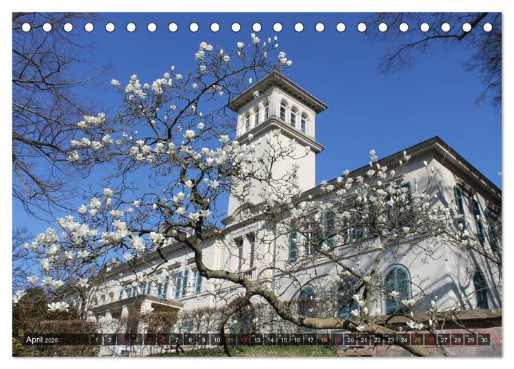 Produktbild: Burgen & Schl&ouml;sser im Odenwald (Tischkalender 2026 DIN A5 quer), CALVENDO Monatskalender
