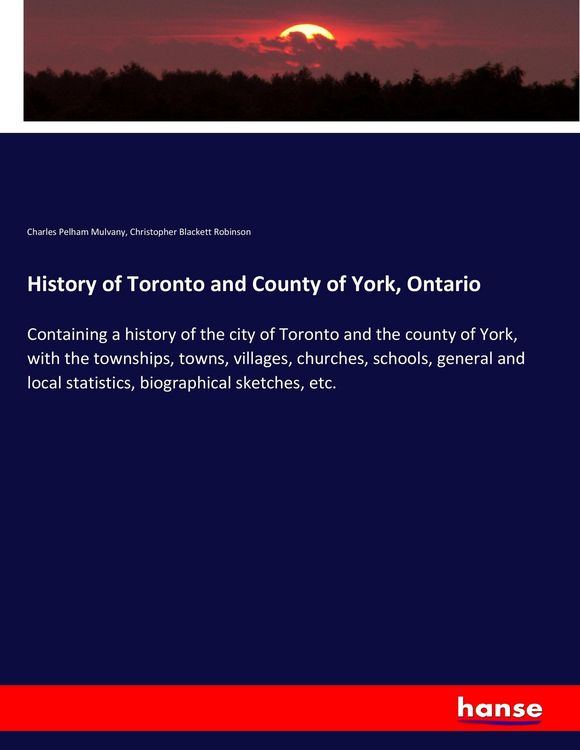 Produktbild: History of Toronto and County of York, Ontario