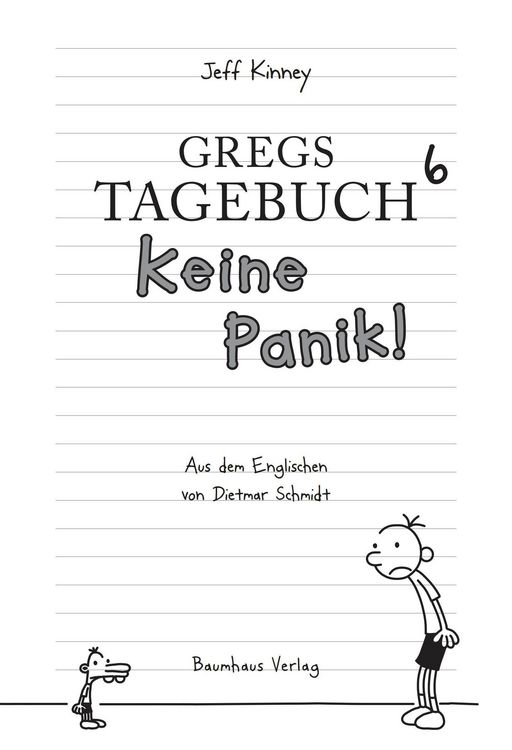Produktbild: Keine Panik! / Gregs Tagebuch Band 6
