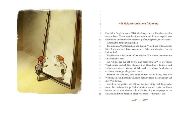 Produktbild: Klassiker zum Vorlesen. Nils Holgersson