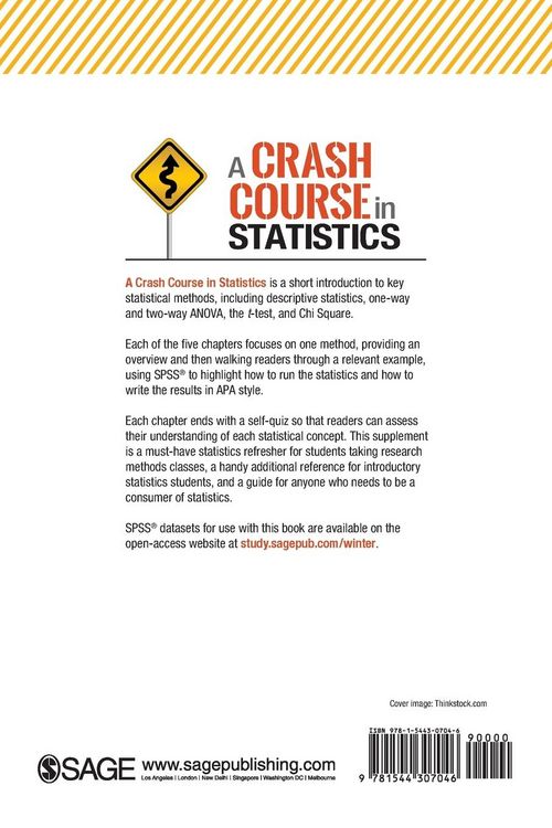 Produktbild: A Crash Course in Statistics