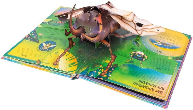 Das unglaubliche Pop-up-Buch Insekten