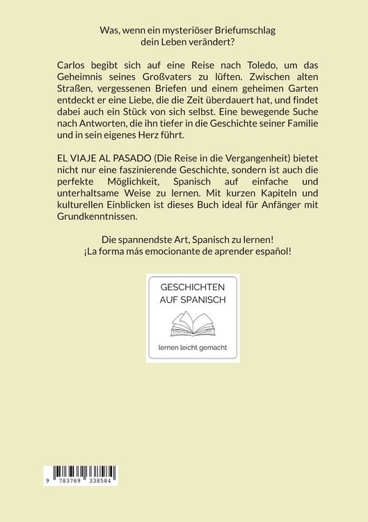 Produktbild: EL VIAJE AL PASADO