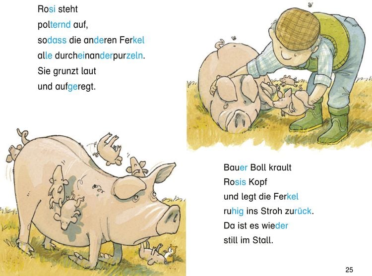 Produktbild: Duden Leseprofi &ndash; Silbe f&uuml;r Silbe: Silbengeschichten f&uuml;r Tierfreunde, 1. Klasse
