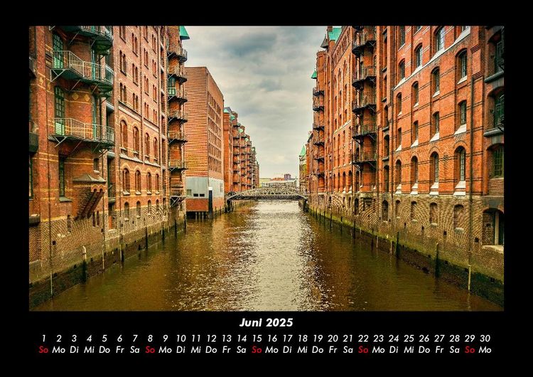 Produktbild: Hamburg 2025 Fotokalender DIN A3