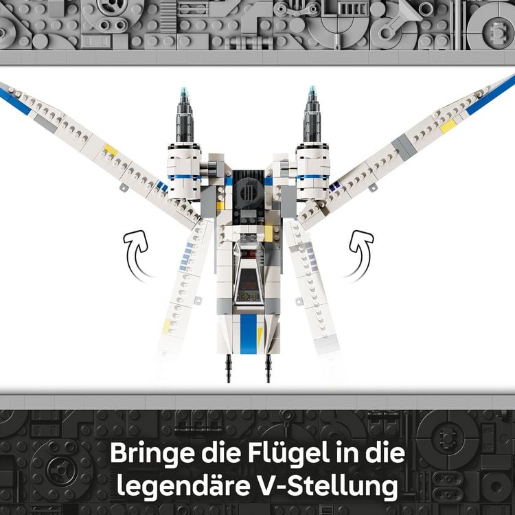 Produktbild: LEGO Star Wars 75399 Rebel U-Wing Starfighter - Set mit 3 Minifiguren