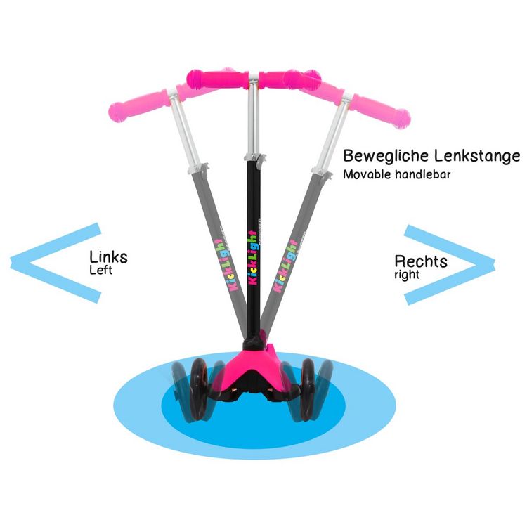 Produktbild: KickLight Scooter pink
