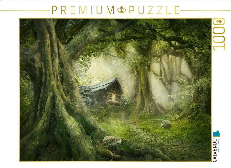 Produktbild: CALVENDO Puzzle Ein Motiv aus dem Kalender Vom Zauber der Einsamkeit | 1000 Teile Lege-Gr&ouml;&szlig;e 64x48cm Foto-Puzzle f&uuml;r gl&uuml;ckliche Stunden