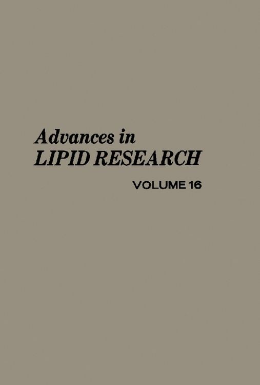 Produktbild: Advances in Lipid Research