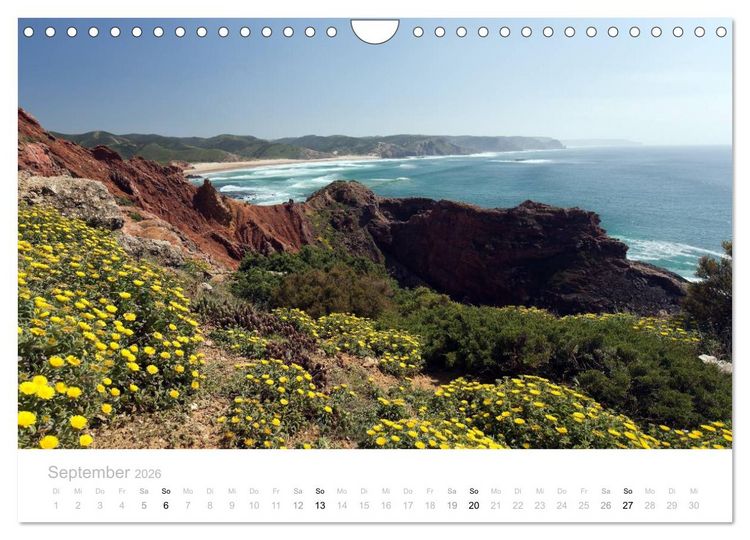 Produktbild: Portugal im Fr&uuml;hling (Wandkalender 2026 DIN A4 quer), CALVENDO Monatskalender