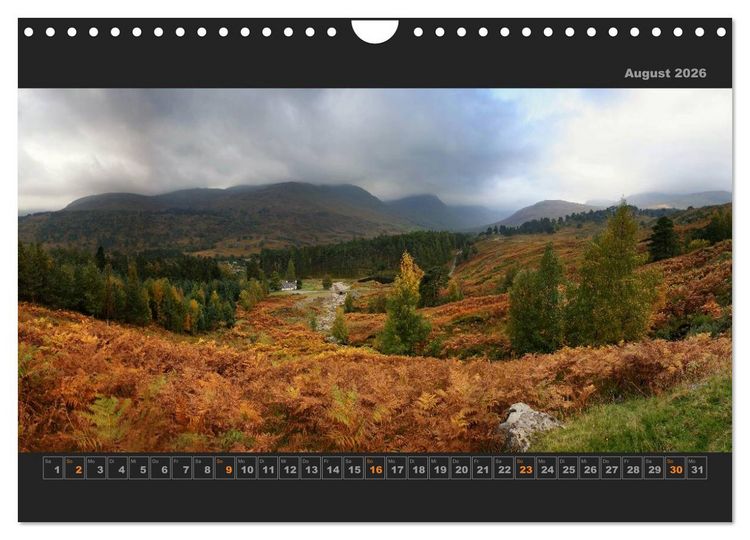 Produktbild: Schottland - Land der Legenden (Wandkalender 2026 DIN A4 quer), CALVENDO Monatskalender
