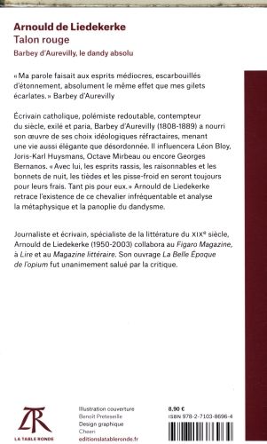 Produktbild: Talon rouge : Barbey d'Aurevilly, le dandy absolu