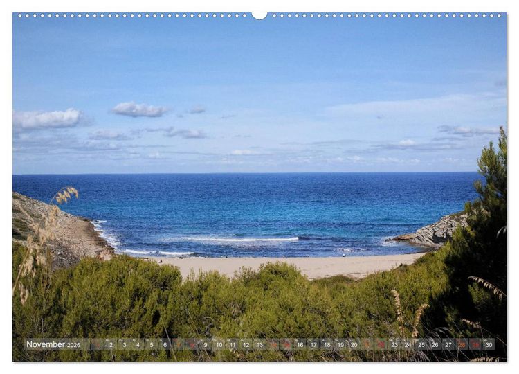 Produktbild: Mallorca Zauberhaftes Licht (hochwertiger Premium Wandkalender 2026 DIN A2 quer), Kunstdruck in Hochglanz