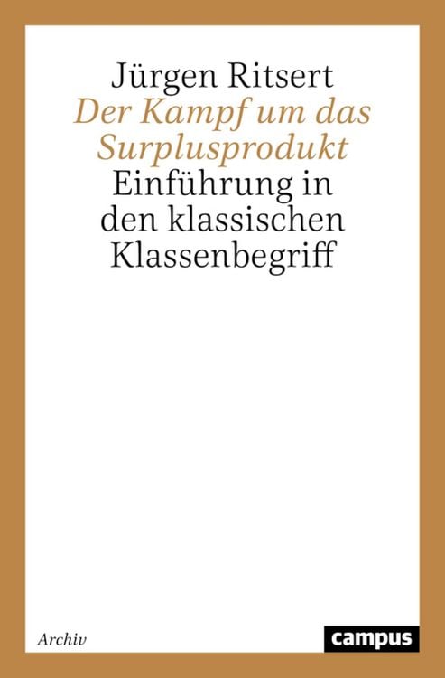 Produktbild: Der Kampf um das Surplusprodukt