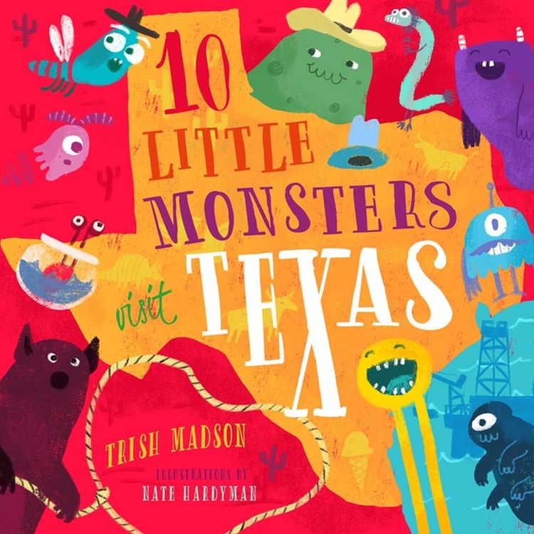Produktbild: 10 Little Monsters Visit Texas