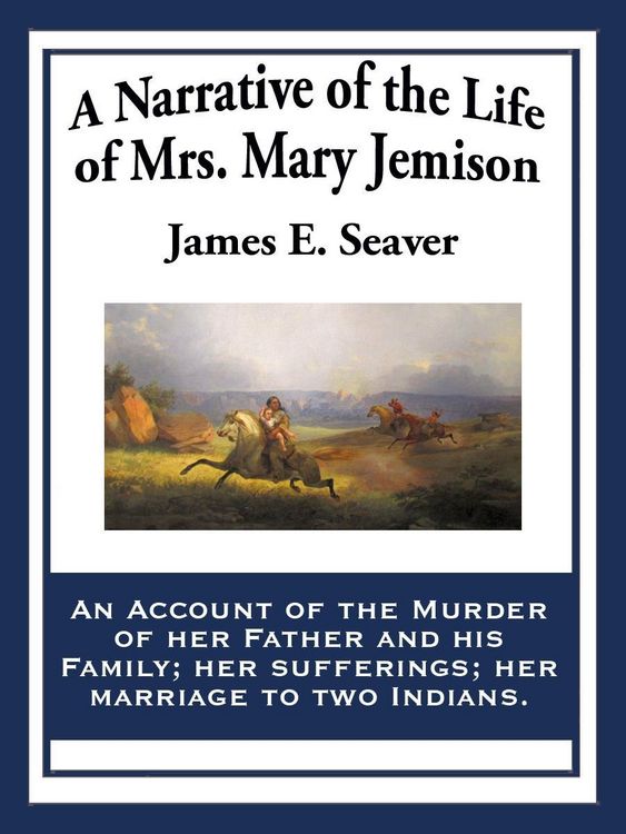 Produktbild: A Narrative of the Life of Mrs. Mary Jemison