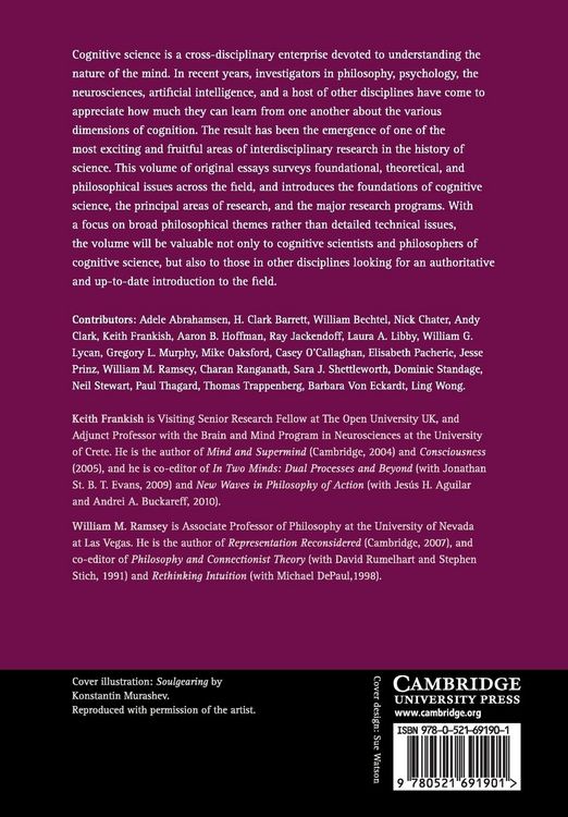 Produktbild: The Cambridge Handbook of Cognitive Science