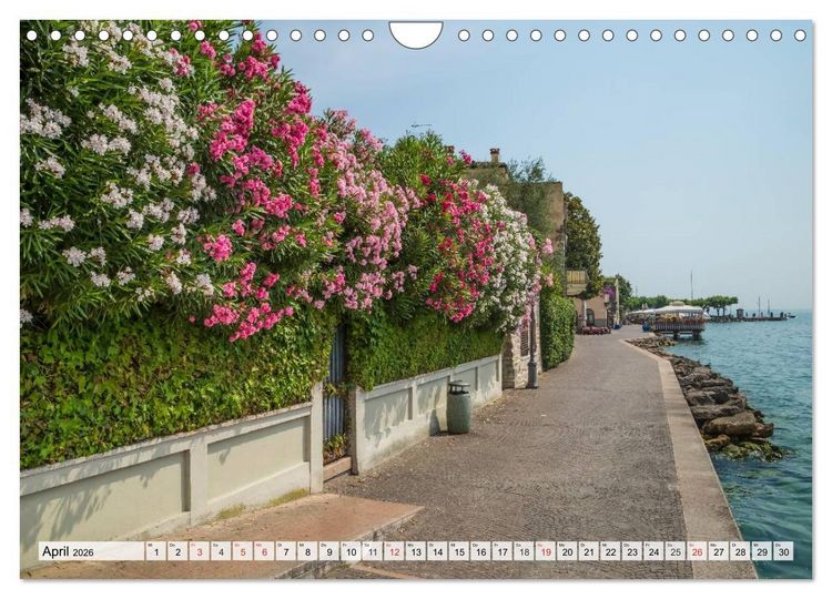 Produktbild: GARDASEE Orte am malerischen Ostufer (Wandkalender 2026 DIN A4 quer), CALVENDO Monatskalender