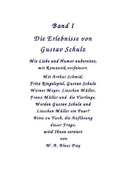 Produktbild: Die Erlebnisse von Gustav Schulz