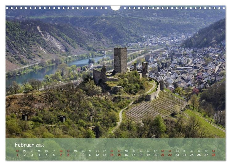 Produktbild: Heimat - Zwischen Rhein und Lahn (Wandkalender 2026 DIN A3 quer), CALVENDO Monatskalender