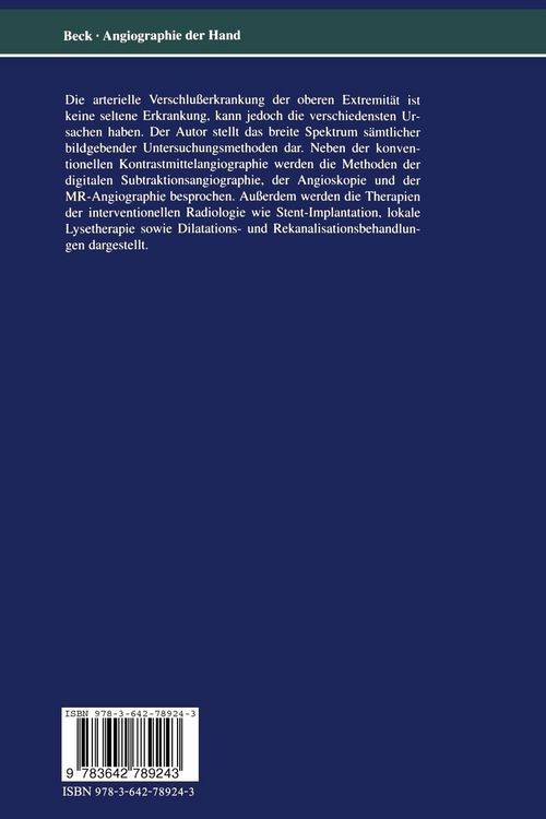 Produktbild: Angiographie der Hand