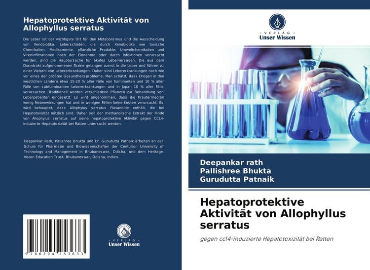Produktbild: Hepatoprotektive Aktivit&auml;t von Allophyllus serratus