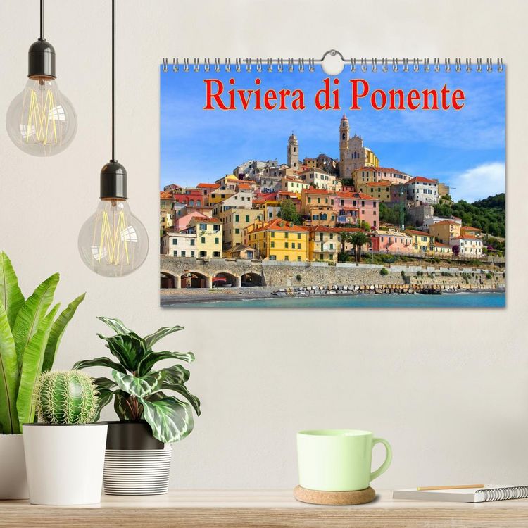 Produktbild: Riviera di Ponente (Wandkalender 2026 DIN A4 quer), CALVENDO Monatskalender