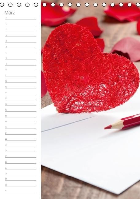 Produktbild: Herzlich-Mein Geburtstagskalender (Tischkalender immerw&auml;hrend DIN A5 hoch)