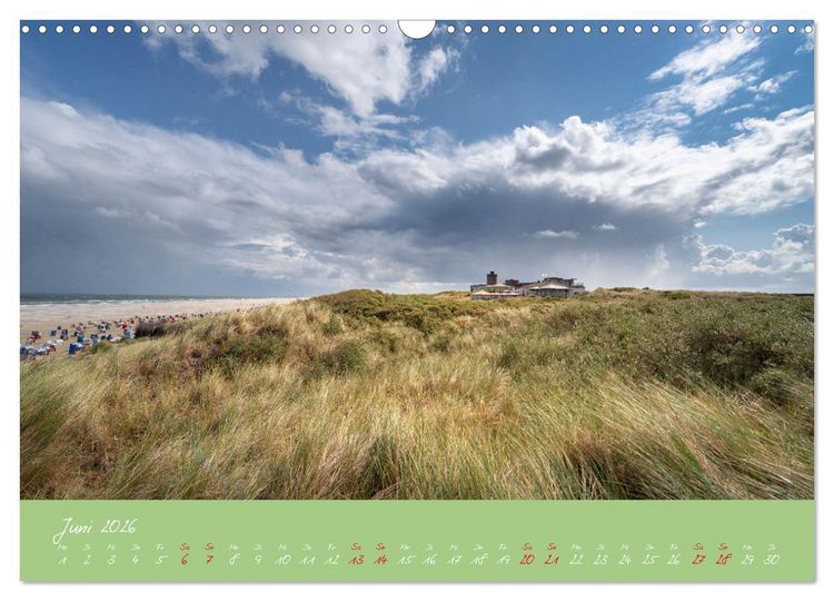 Produktbild: "T&ouml;werland" Juist (Wandkalender 2026 DIN A3 quer), CALVENDO Monatskalender