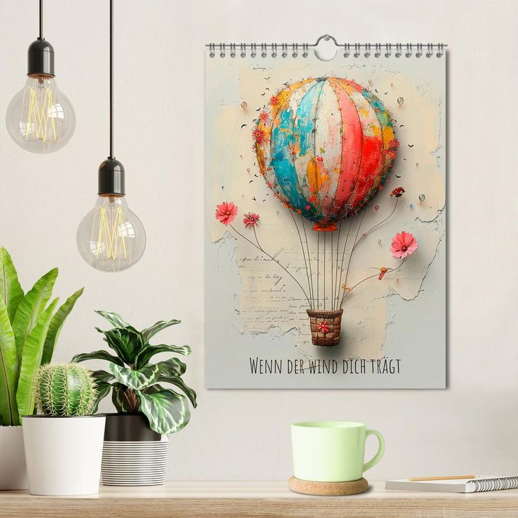Produktbild: Wenn der Wind dich tr&auml;gt (Wandkalender 2026 DIN A4 hoch), CALVENDO Monatskalender