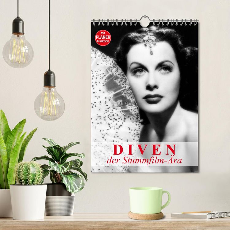 Produktbild: Diven der Stummfilm-&Auml;ra (Wandkalender 2026 DIN A4 hoch), CALVENDO Monatskalender