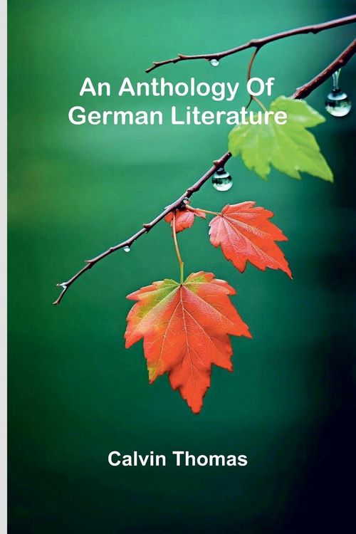 Produktbild: An anthology of German literature