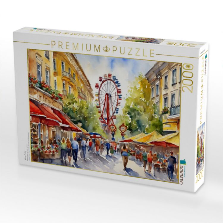Produktbild: CALVENDO Puzzle Wiener Prater | 2000 Teile Lege-Gr&ouml;&szlig;e 90x67cm Foto-Puzzle f&uuml;r gl&uuml;ckliche Stunden
