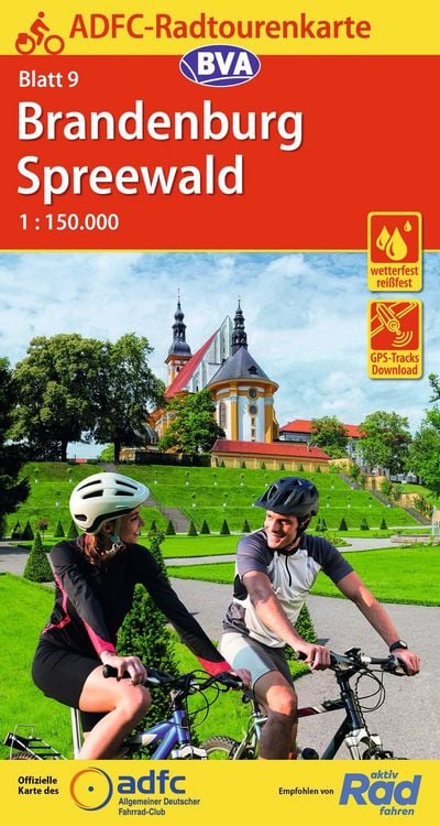 Produktbild: BVA ADFC Radtourenkarte Brandenburg Spreewald 1:150.000