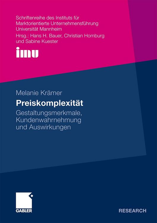 Produktbild: Preiskomplexit&auml;t