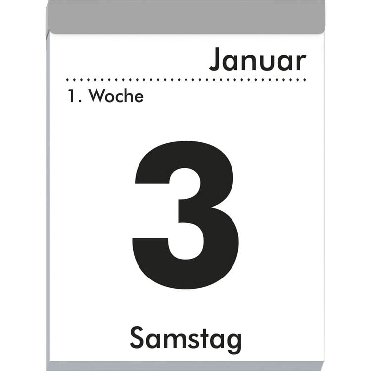 Produktbild: Tagesabrei&szlig;kalender XL 2027