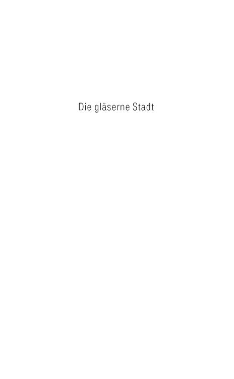 Produktbild: Die gl&auml;serne Stadt