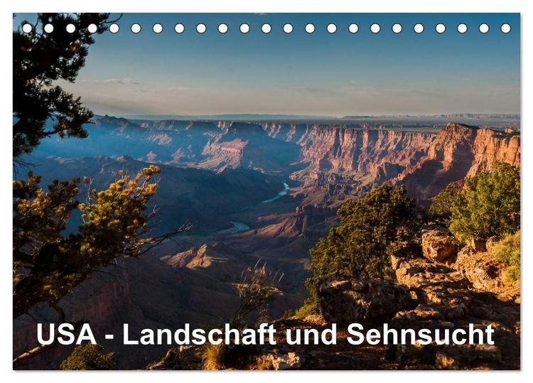 Produktbild: USA &ndash; Landschaft und Sehnsucht (Tischkalender 2027 DIN A5 quer), CALVENDO Monatskalender