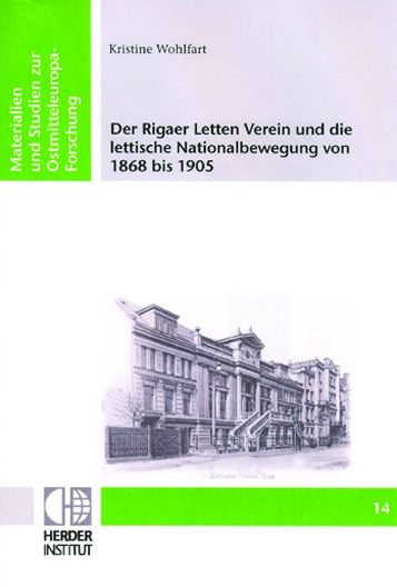 Produktbild: Der Rigaer Letten Verein und die lettische Nationalbewegung von 1868 bis 1905