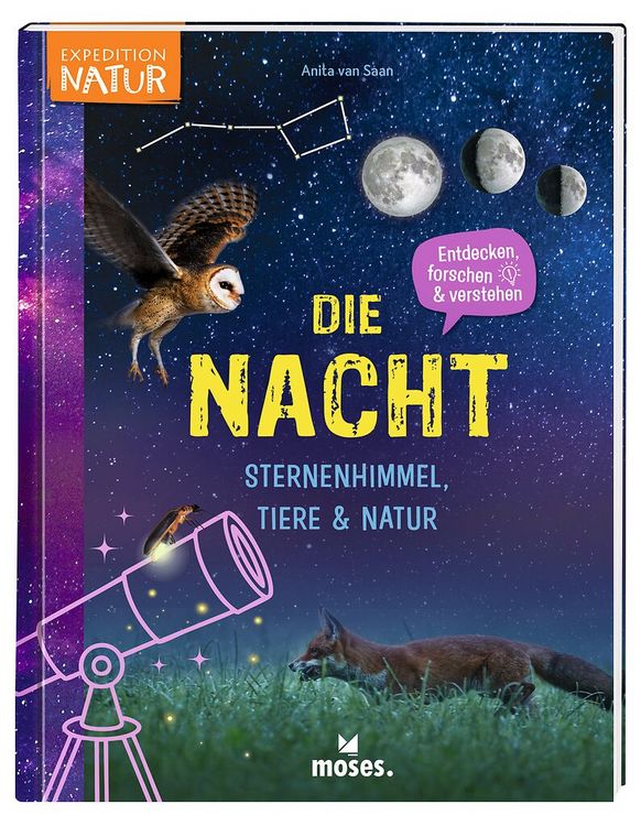 Produktbild: Die Nacht - Sternenhimmel, Tiere & Natur