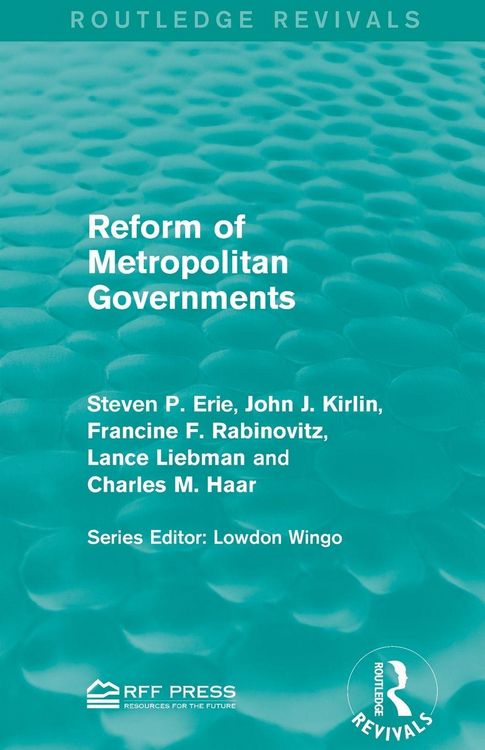 Produktbild: Reform of Metropolitan Governments