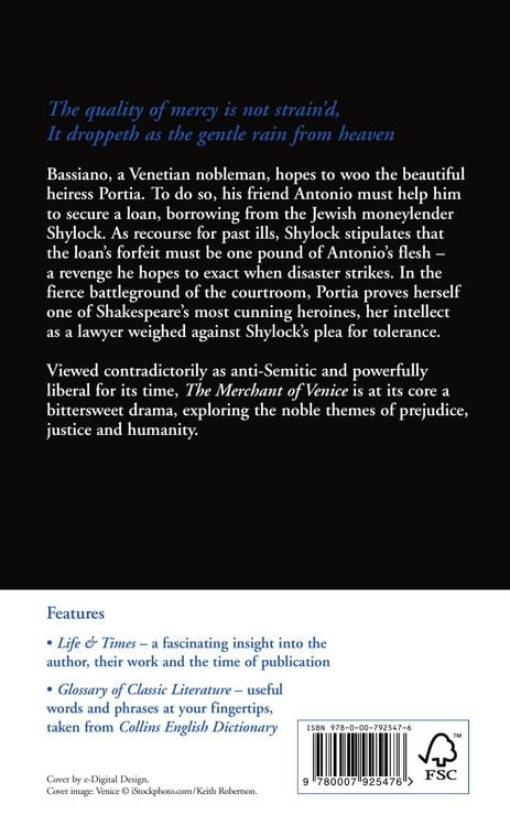 Produktbild: The Merchant of Venice