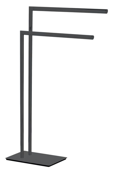 Produktbild: Handtuchst&auml;nder Mod. Recco Schwarz, aus lackiertem Stahl